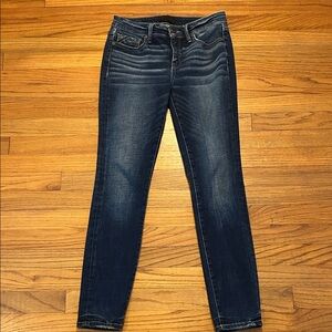 Buckle Black Skinny Dark Blue Women's Jeans Stretch 26x30